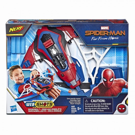 Arbaleta cu sageti Spiderman Hasbro E3559