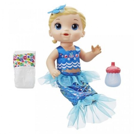 Bebelusul Baby Alive sirena pregatit de balaceala Hasbro E3693