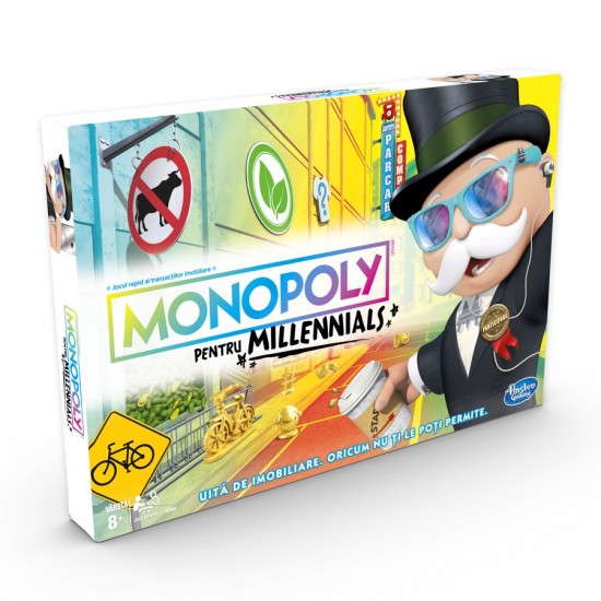 Monopoly Millennials joc Hasbro E4989