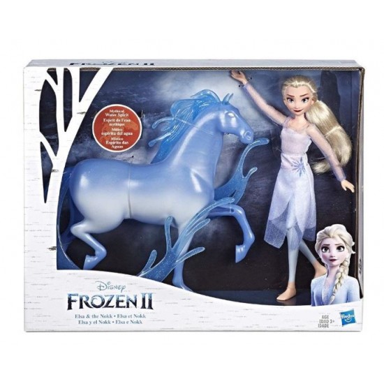 Set papusi Elsa si Nokk Frozen II Hasbro E5516