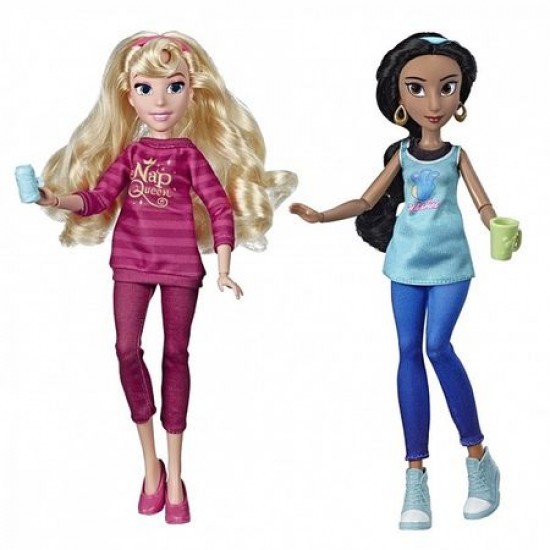 Set papusi Hasbro Ralph rupe netu Aurora si Jasmine E7356-E7416