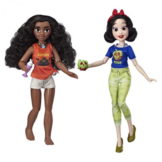 Set papusi Alba ca zapada si Moana din Ralph rupe netu Hasbro E7357-E7420