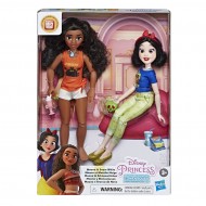 Set papusi Alba ca zapada si Moana din Ralph rupe netu Hasbro E7357-E7420
