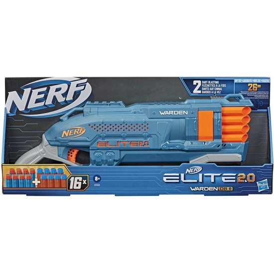 Pistol Nerf Elite 2.0 Warden DB-8 Hasbro E9959