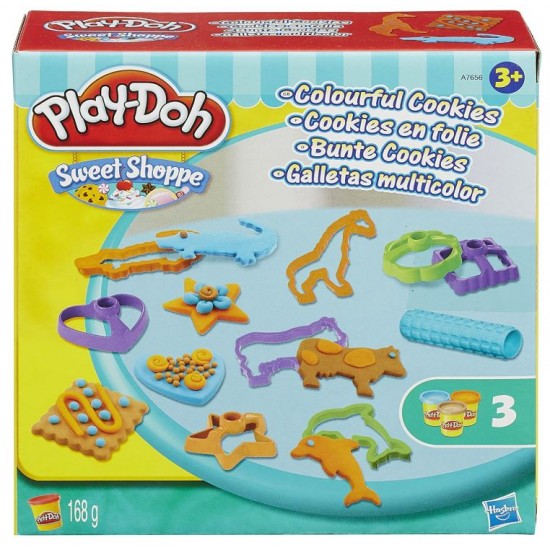Playdoh set plastelina colorful cookies Hasbro A7656
