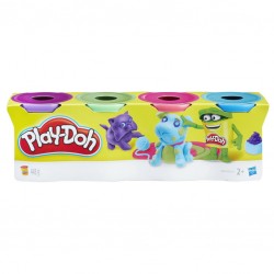 Playdoh set 4 culori plastelina Hasbro B5517