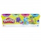Playdoh set 4 culori plastelina Hasbro B5517
