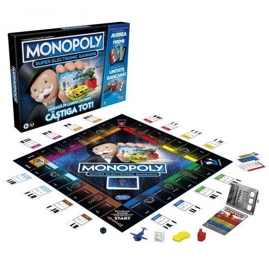 Monopoly super elctronic banking castiga tot Hasbro E8978