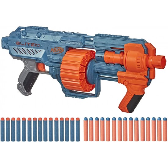 Pistol Nerf Elite 2.0 Shockwave RD-15 Hasbro E9527