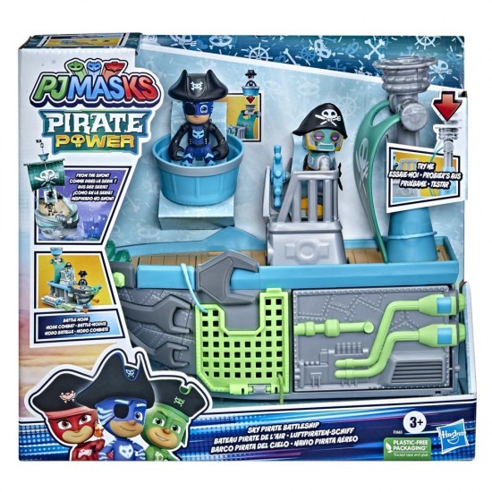 Eroi in Pijama PJ Masks Sky Pirate Battleship Hasbro F3665