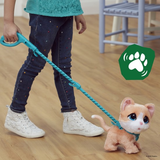 Pisicuta interactiva la plimbare Furreal Hasbro E3504-F1998