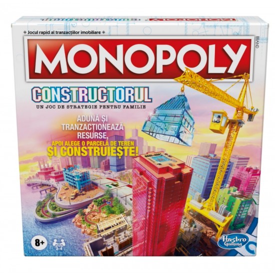 Joc Monopoly Constructorul Hasbro F1696