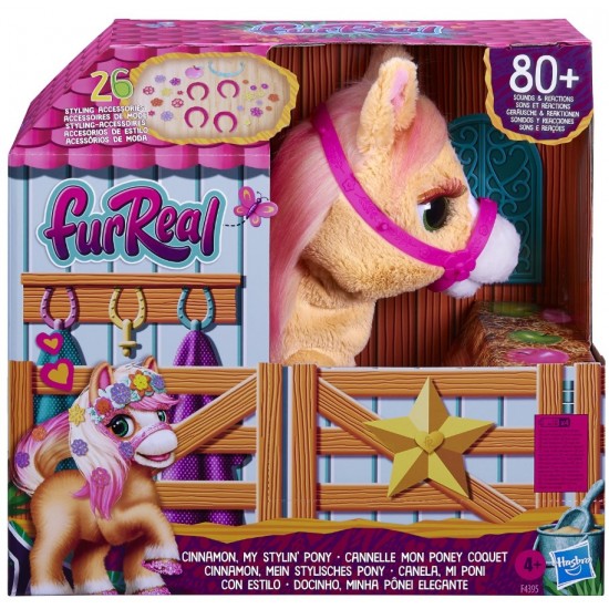 Hasbro Furreal Poneiul stilat Cinnamon F4395
