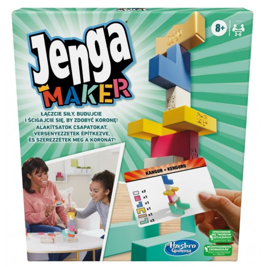 Jenga creator Hasbro F4528EU