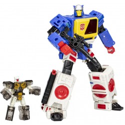Transformers Legacy Evolution Figurina Twincast & Autobot Rewind 17cm Hasbro F2991-F7208
