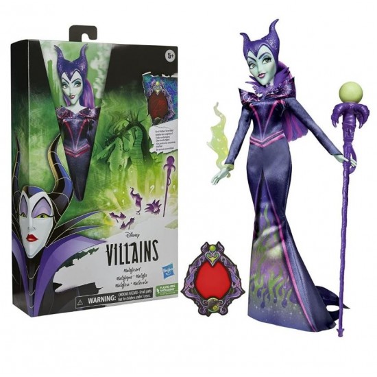 Papusa Disney Villains Maleficent din Frumoasa din Padurea Adormita Hasbro F4561