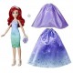 Papusa Printesa Ariel cu 10 combinatii de imbracaminte Hasbro F4624
