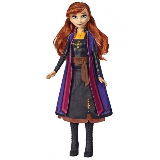 Papusa Frozen Anna cu rochie cu lumini Hasbro E7001-E6952