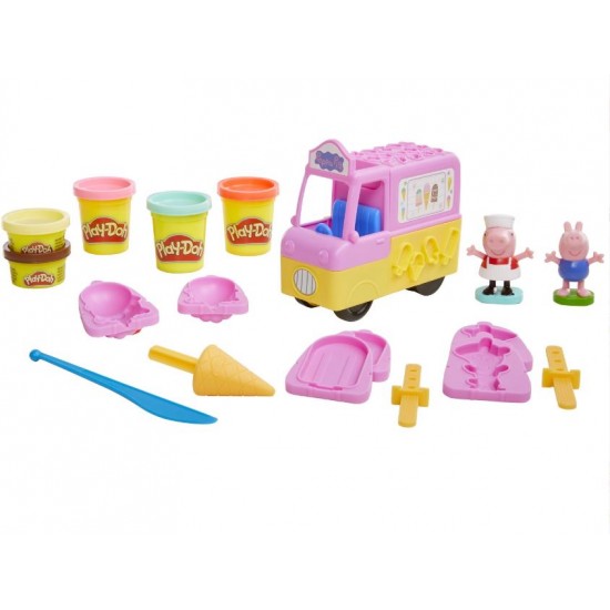 Play Doh Masina de inghetata Peppa Pig Hasbro F3597