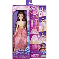 Papusa Printesa Belle cu 10 combinatii de imbracaminte Hasbro F4625