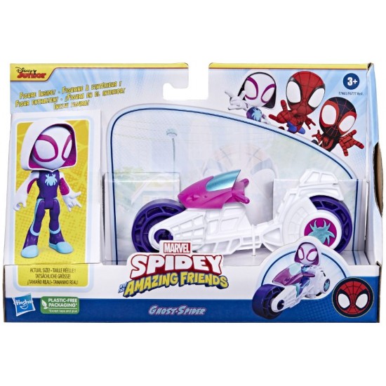 Hasbro Spidey set figurina si vehicul Ghost Spider F7461 F6777