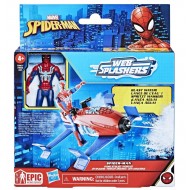 Spiderman set vehicul hydro jet si figurina Hasbro F8845-F8967