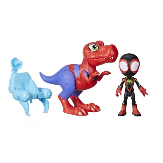 Spidey si prietenii Spidey Rex si Miles Spin Morales Hasbro f9482-G0124