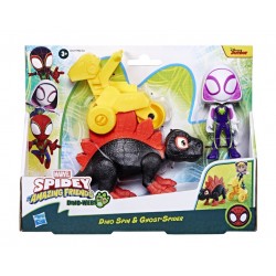 Spidey si prietenii Dino Spin si Ghost Spider Hasbro f9482-G0125