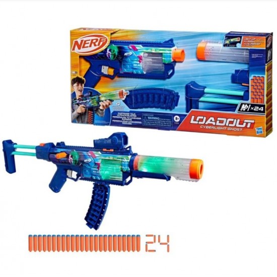 Pistol Nerf Cyberlight Ghost Hasbro G1825