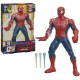 Figurina Spider Man - set incarcare de putere cu figurina Spider Man si accesorii, 36,5 cm, Hasbro, G3408