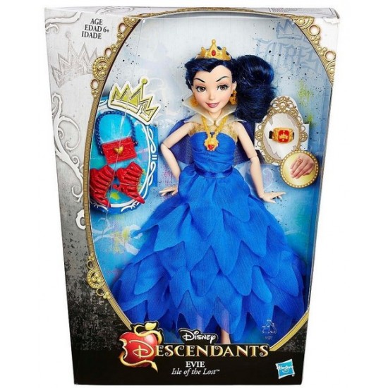 Papusa Disney Descendants Evie in tinuta de incoronare B3122