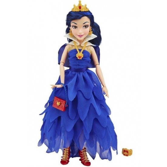 Papusa Disney Descendants Evie in tinuta de incoronare B3122