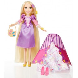 Papusa Rapunzel cu rochita Fashion Disney Princess