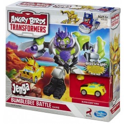 Joc Hasbro Angry Birds Transformers Jenga Bumblebee