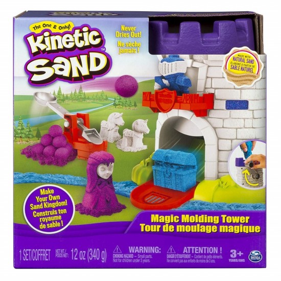 Nisip Kinetic Sand Castel cu forme 6035825