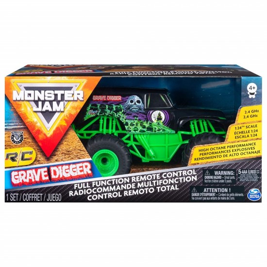 Masina Monster Jam cu radiocomanda Groparul Spin-master 6044955