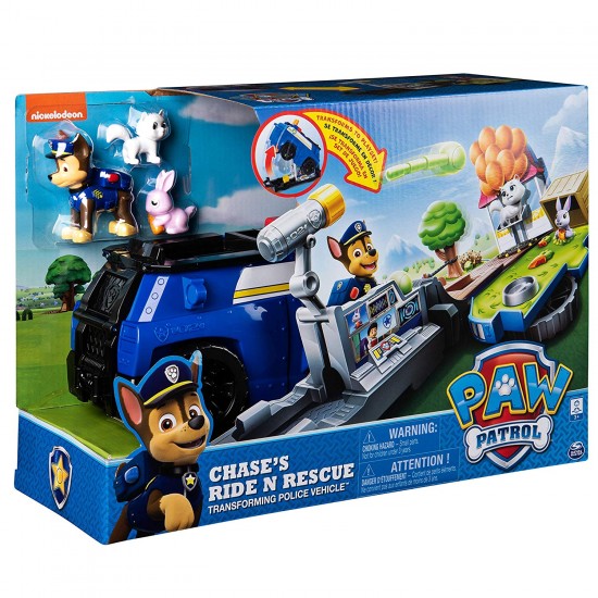 Paw Patrol Patrula Catelusilor set desfasoara si salveaza Spin-master 6046797 