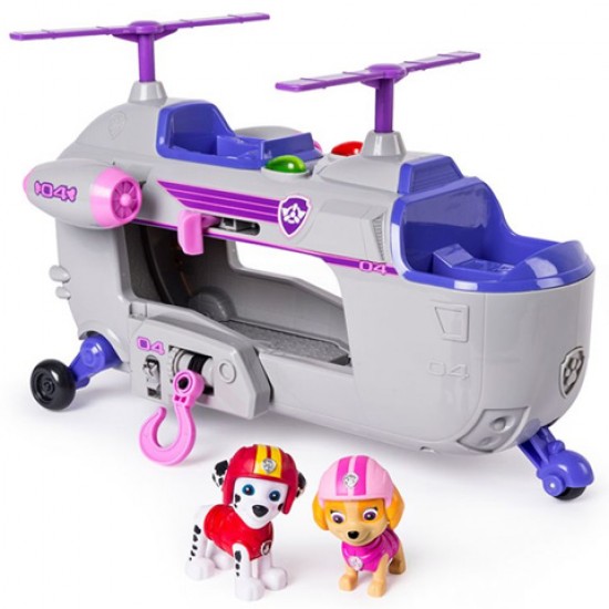 Paw Patrol elicopterul urias al lui Skye Patrula Catelusilor