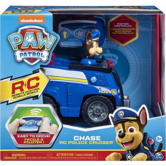 Paw Patrol masina radiocomandata a lui Chase 6054190