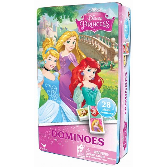 Domino Printese Disney in cutie de metal Spin-master 6033089