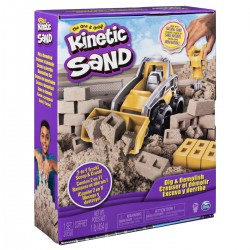 Kinetic sand set constructii Spin-master 6044178