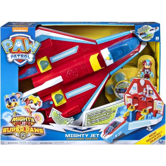 Paw Patrol centru de comanda superjet Spinmaster 6053098