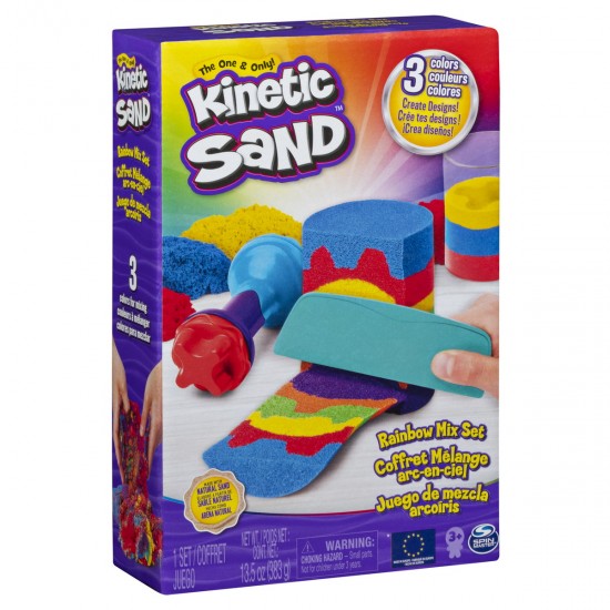 Kinetic sand set curcubeu Spin-master 6053691