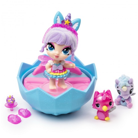 Pixies set papusa cu 2 figurine Hachimals Spin-master 6053996