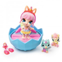 Pixies set papusa cu 2 figurine Hachimals Spin-master 6053996