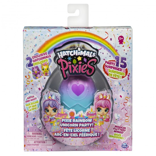 Pixies set papusa cu 2 figurine Hachimals Spin-master 6053996