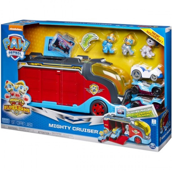 Paw Patrol Mega Camionul cu catelusi gemeni si masinute 6054649