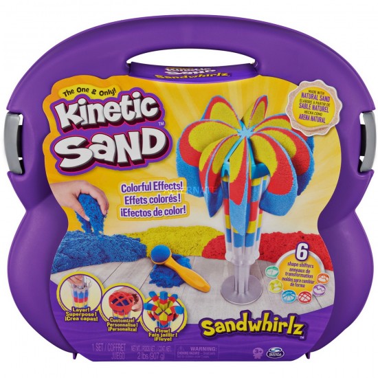 Kinetic sand set fantana de nisip Spin-master 6055859