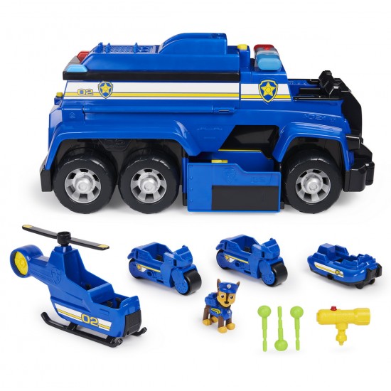 Paw Patrol ultimate police cruiser 5in1 Patrula Catelusilor Spin-master 6058329
