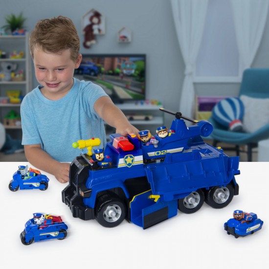 Paw Patrol ultimate police cruiser 5in1 Patrula Catelusilor Spin-master 6058329